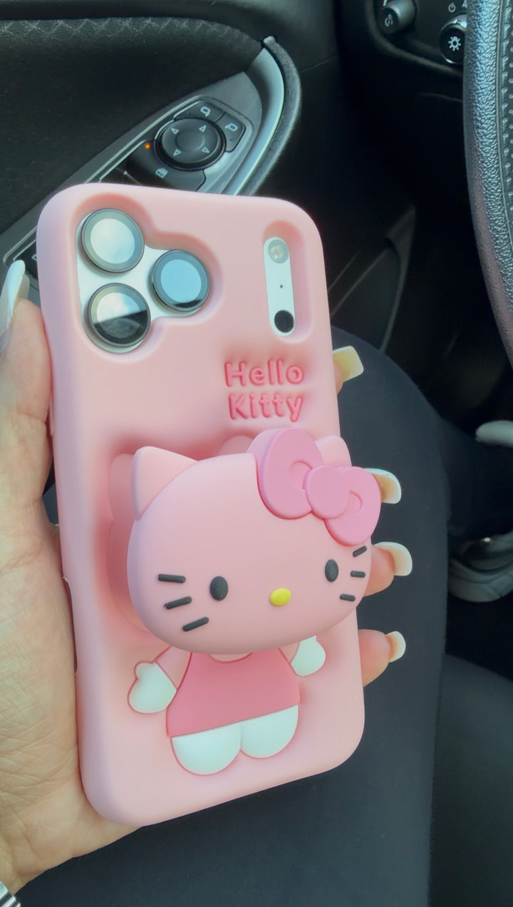 Pink Bow Kat Case