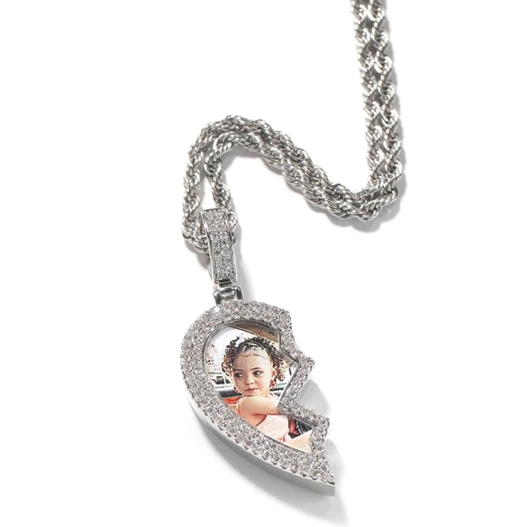Broken Heart Custom Necklace