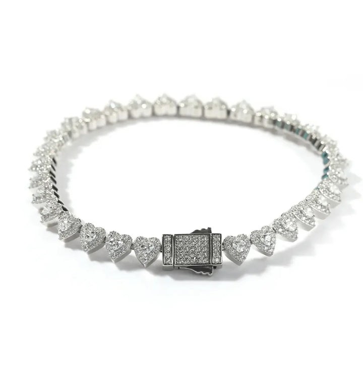 Layered Heart Bracelet