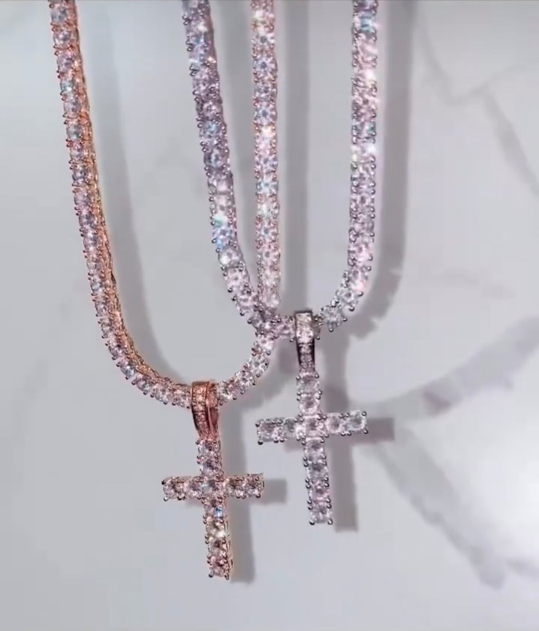 Diamond Cross Tennis Set