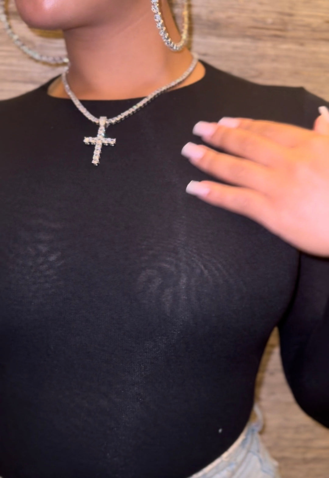 Diamond Cross Tennis Set