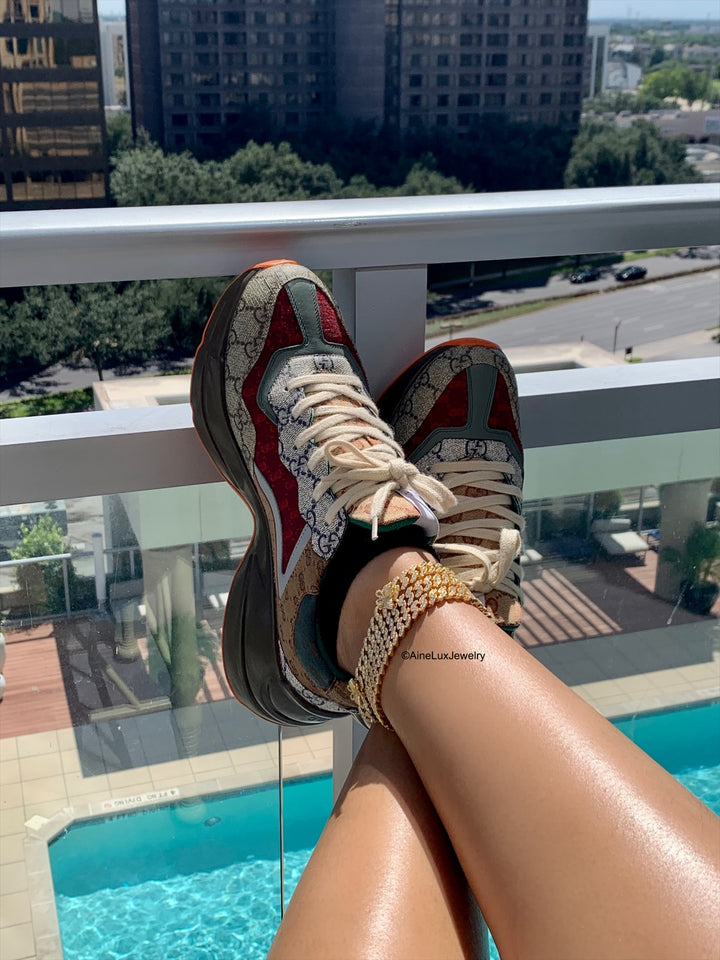 Original Diamond Cuban Anklet